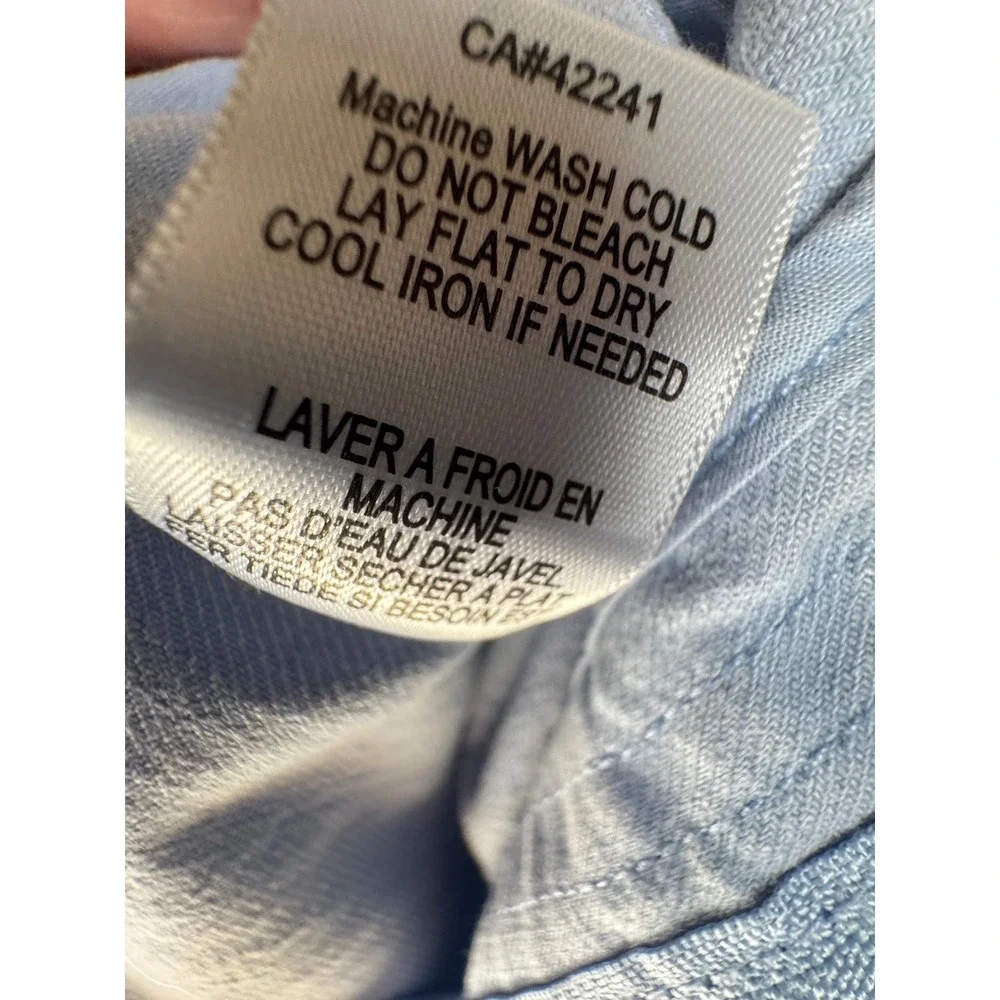 YFB‎ Young Fabulous & Broke Light Blue Wide leg Cropped Pants Women's M
